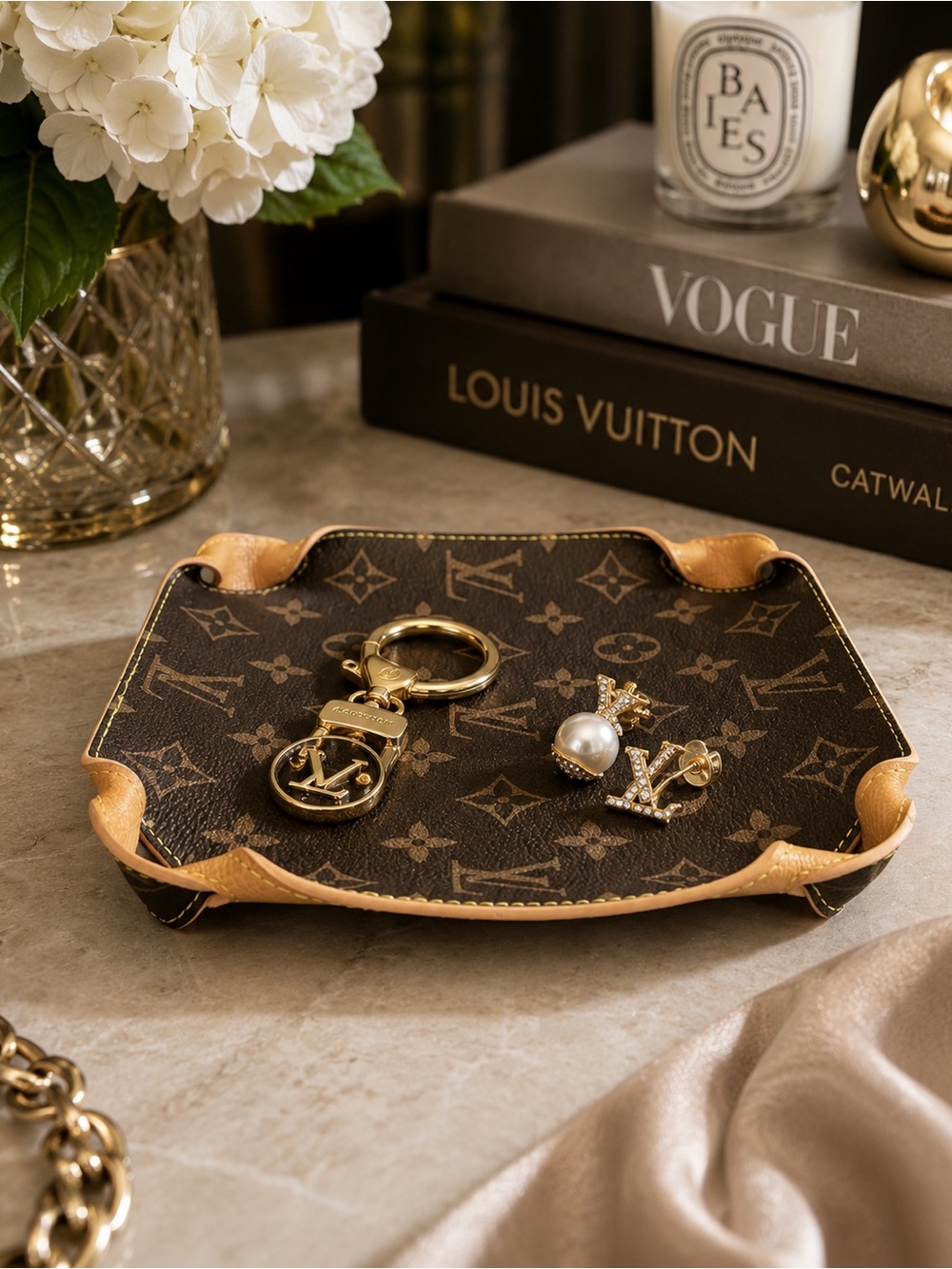 ✨ New Genuine Leather Jewelry/Key Tray ✨